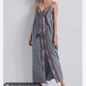 Venus Boho Beaded Maxi Dress